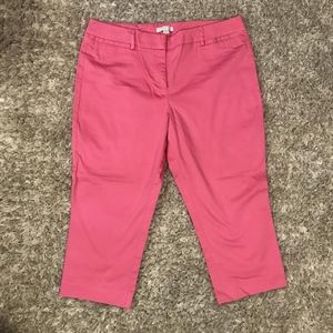 NEW YORK & CO. PINK DRESS CAPRIS